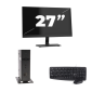 Atrust t176L USFF - Intel Atom x5-E8000 - 8GB RAM - 256GB SSD - Windows 11 + 1x 27 tommer Monitor