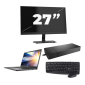 Dell Latitude 7300 - Intel Core i5-8e Generation - 13 tommer - 8 GB RAM - 256 GB SSD - Windows 11 Home + 1x 27 tommer skærm