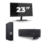 Dell OptiPlex 7070 Micro USFF - Intel Core i3-9. generation - 8GB RAM - 256GB SSD - Windows 11 + 1x 23 inch Skærm