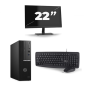 Dell Optiplex 7080 USFF - Intel Core i5-10th Generation - 8GB RAM - 256 GB SSD - Windows 11 + 1x 22 tommer skærm