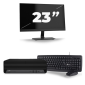 HP EliteDesk 800 G6 USFF - Intel Core i7 10. generation - 16GB RAM - 256GB SSD - Windows 11 + 1x 23 tommer skærm