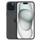Apple iPhone 15 Plus - 128 GB - Sort - 2 års garanti