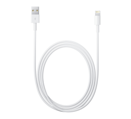 Original Apple Lightning USB-kabel til iPhone, iPod og iPad, længde 2,0m, MD819ZM/A