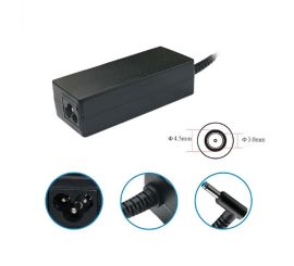 65W adapter HP Envy 15-serien (19,5V 3,33A 4,5x3,0mm med pin)