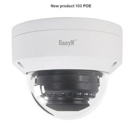 EasyN Outdoor Dome Trådløst IP-kamera 4,0 Megapixel, H.265, P2P, Infrarød Natfunktion A103J3N01 UDSOLGT