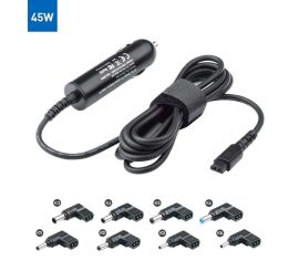 45W Universal intelligent bilopladeradapter med flere stik Max bulk pakning