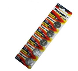 5 stk Panasonic Knapcelle CR1620 Batteri cmos 3V