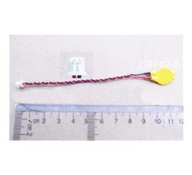 BIOS CMOS batteri CR1220 med kabel 2-benet stik