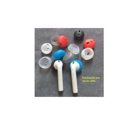 Et par skridsikre covers til Airpods & Earpods, gennemsigtige.