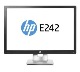 HP ELITED DISPLAY E242 - 24 tommer - 1920x1200 - DP - HDMI - VGA - Sort