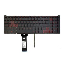 Notebook-tastatur til Acer Nitro AN515-54 AN517-51 med rød baggrundsbelysning