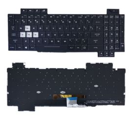 tastatur til Asus S5C FX95G GL703VS FX505 GL504 GL704 S7CM FX705 baggrundsbelyst