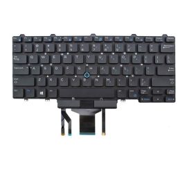 Notebook-tastatur til Dell Latitude E5450 E5470 E7450 Baggrundsbelyst uden ramme