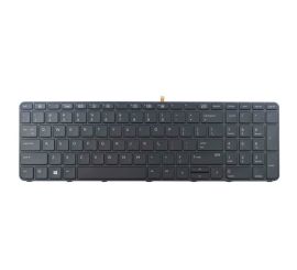 Notebook-tastatur til HP Probook 450 470 G3 G4 650 G2 G3 G4 med baggrundsbelyst ramme