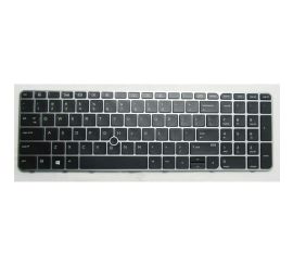 Notebook-tastatur til HP EliteBook 850 G3 G4 ZBook 15u G3 med baggrundsbelyst pointer-sølvramme