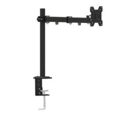 Justerbar monteringsarm til skrivebordsdisplay (vippe), 13”-27”, op til 8 kg