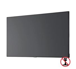 NEC MultiSync C431 - 43 tommer - 3840x2160 - DP - HDMI - VGA - Sort - Uden stativ