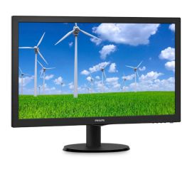 Philips 243S5LJMB - 24 tommer - 1920x1080 - DP - DVI - HDMI - VGA - Sort