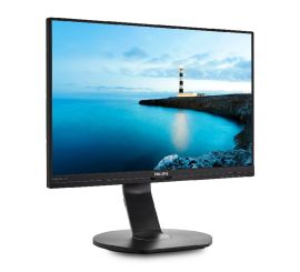 Philips Brilliance 240B7QPJEB - 24 tommer - 1920x1200 - DP - HDMI - VGA - Sort