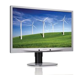 Philips Brilliance 241b4lpycs - 24 tommer - 1920x1080 - DP - DVI - VGA - Sølv