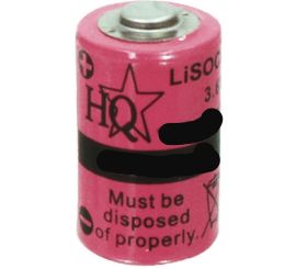 ER14250 Lithium batteri, 3,6V / 1200mAh