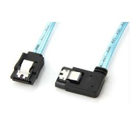 SATA-kabel Flad vinkel 90 grader, 60 cm