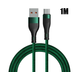 USB -C til USB 3.0 -kabel - grøn - 1 meter