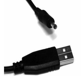 USB strømkabel 3,5 mm (Ø), 1,0 m Promo!