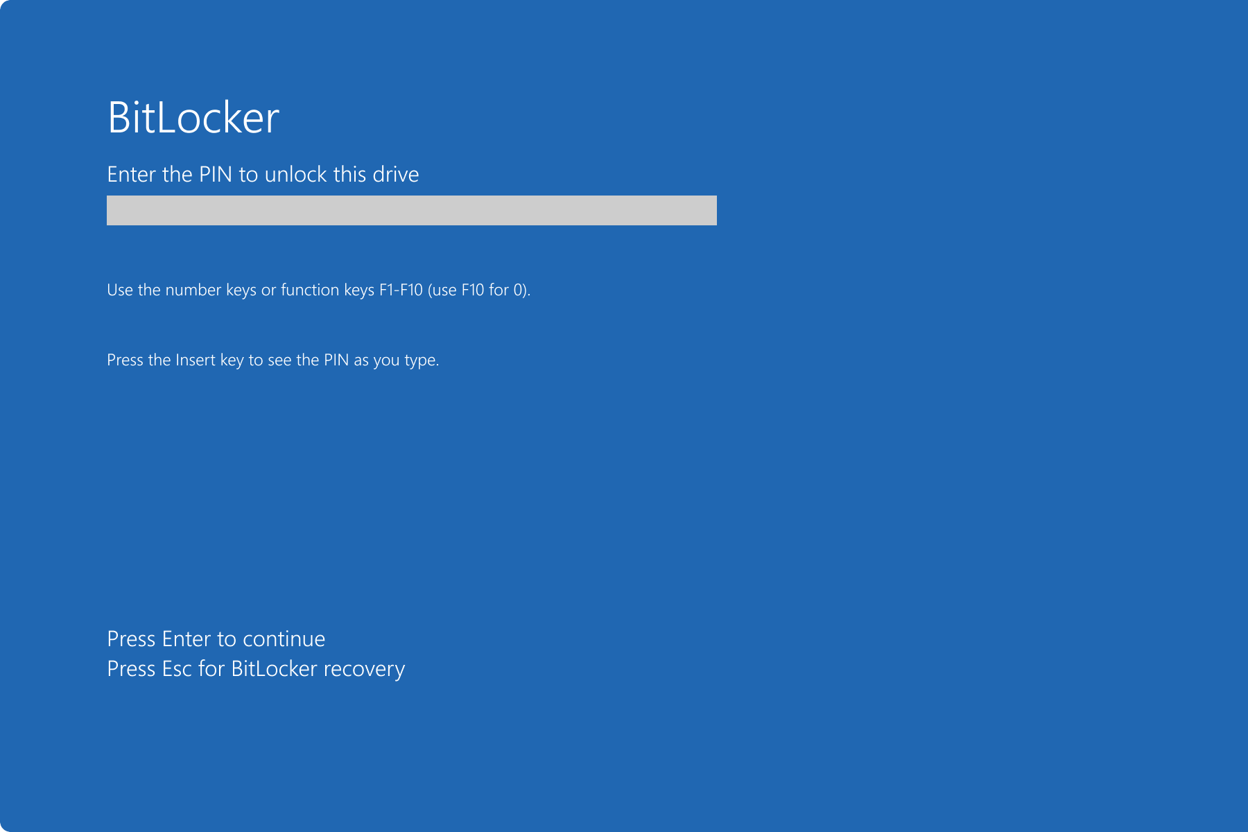 bitlocker omgå