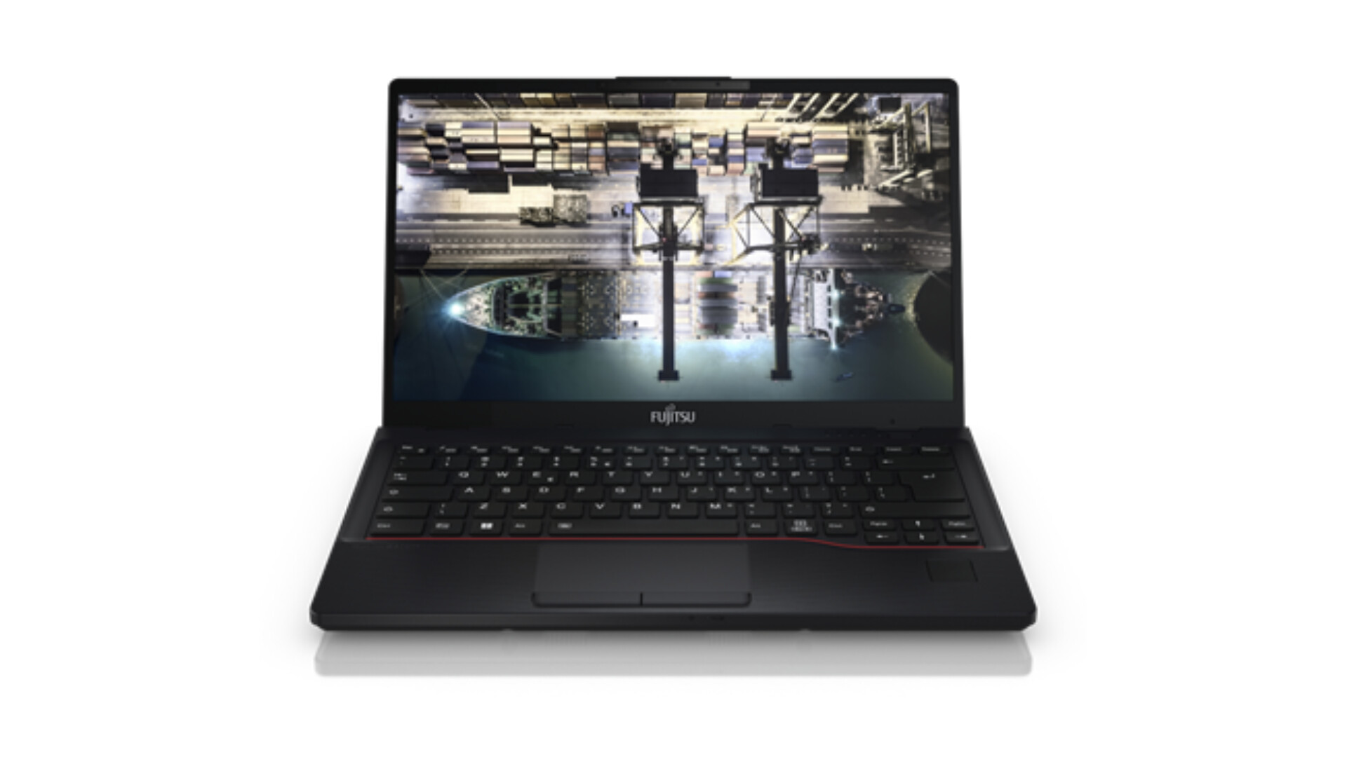 renoveret Fujitsu bærbar computer